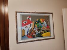 LUCA ALINARI vera serigrafia su cartoncino  50 x 70 incorniciata