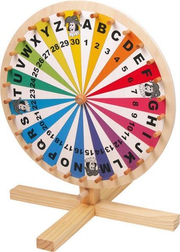 Ruota portafortuna legno - ruota,