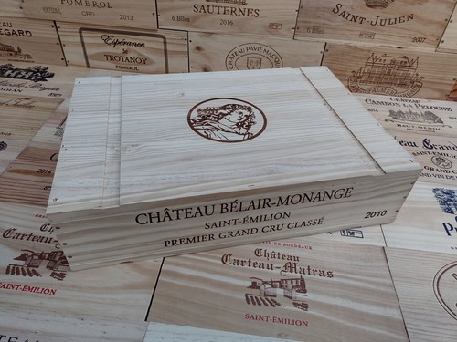 Cassetta porta vino legno - porta,