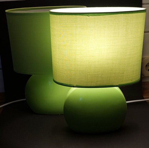 Lampada tavolo di 2 - lampada,