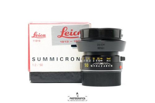 Leica leitz summicron mm - 50,