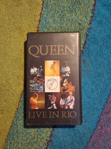 Queen live rio vhs video - live, in