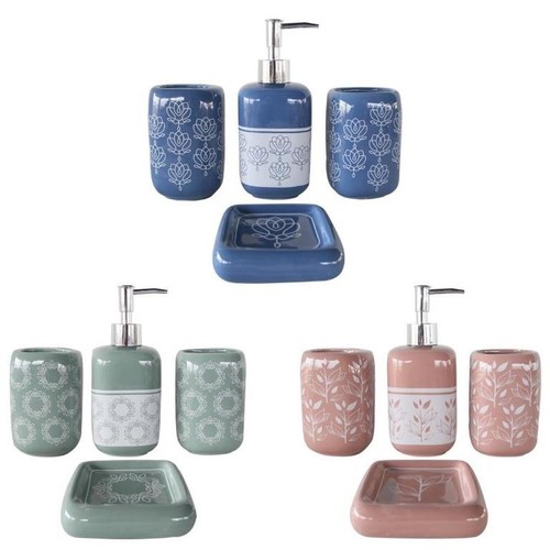 Set pezzi accessori bagno in - set,