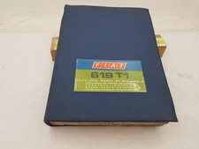 Manuale officina Fiat 619 T1 autocarro camion catalogo dei ricambi edizione 1973