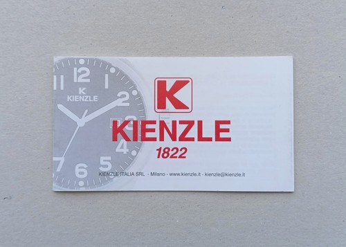 Kienzle 1822 garanzia - 1822,