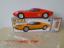 LAMBORGHINI MIURA ROSSA 1/12  RADIO WEGATOYS P 400 ITALY VINTAGE RARA '60