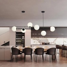 Lampadario moderno nero 6