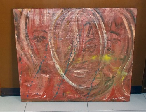 Quadro olio tre - tre, peinture
