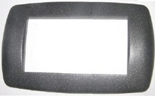 Arc Placca 4 posti nero Flash