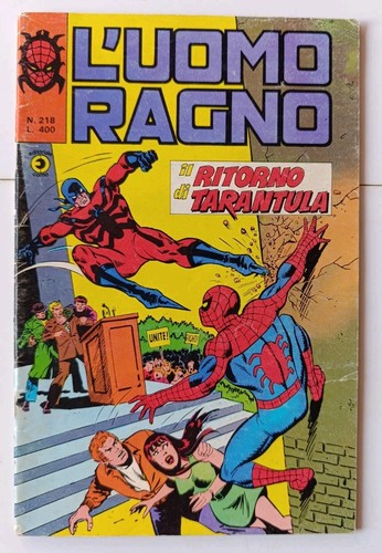 Uomo ragno corno 218 - uomo, il