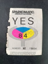 biglietto SPARKOMATIC YES 84 - ingresso numero 09604