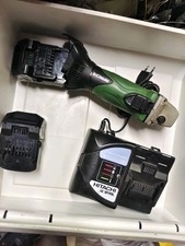 Kit smerigliatrice a batteria Hitachi G18DSL 18V con caricabatterie + 2 batterie