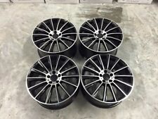 Cerchi 20" C63 Twist Style Nero Lucido Lavorati Mercedes Classe C E W205 5x112