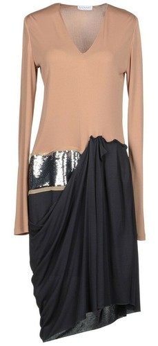 Abito vionnet paris beige nudo - abito,