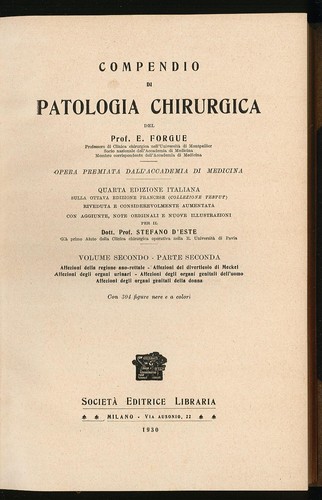 Compendio patologia - compendio, di