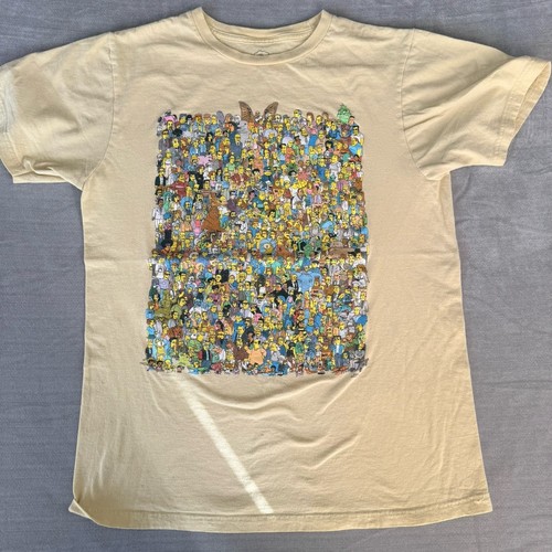 Maglietta collage simpson - maglietta,