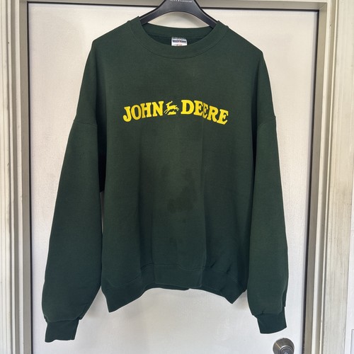 Felpa girocollo john deere - felpa,