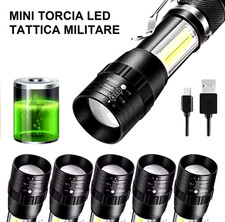 TORCIA LED RICARICABILE USB