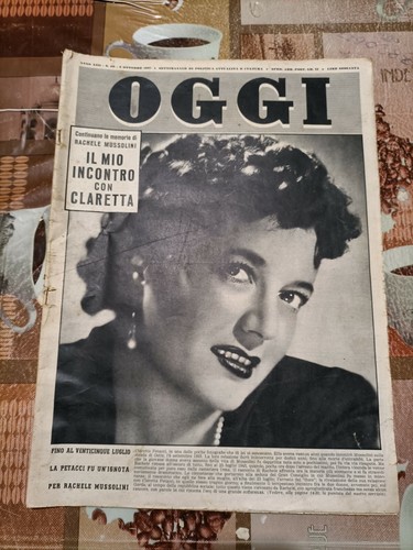 Rivista oggi 40 - oggi,, 40-1957-