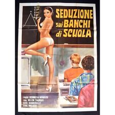 manifesto SEDUZIONE SUI BANCHI DI SCUOLA professoressa susi helen A203