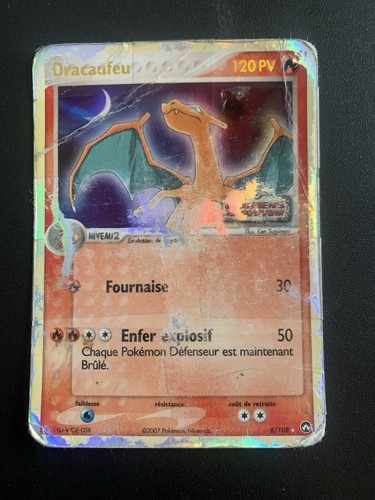 Pokémon card charizard - card,