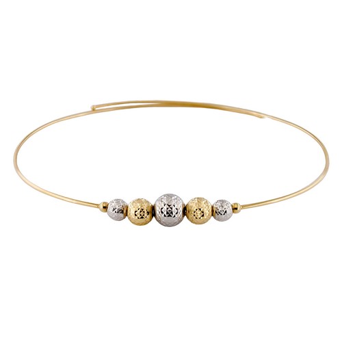Bracciale donna rigido oro - bracciale,