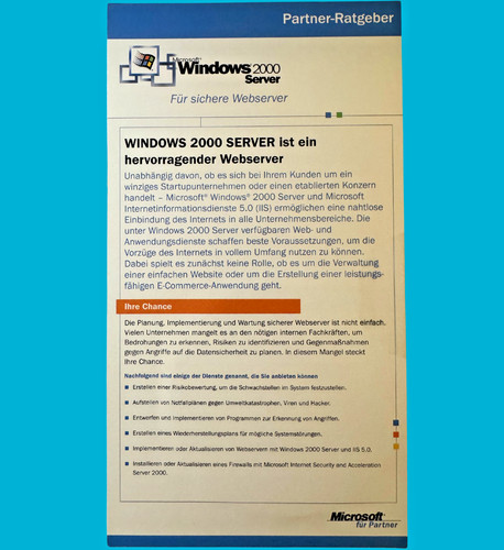 Microsoft windows 2000 server - 2000,
