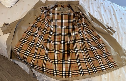 Trench lungo burberry honey - trench,