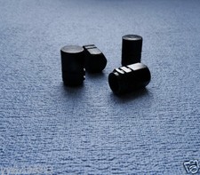 Audi A3 Black Metal DUST CAPS