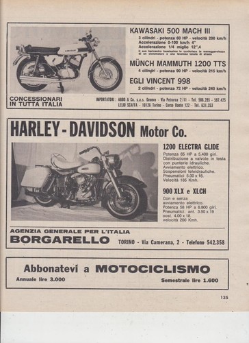 Advertising pubblicità moto - pubblicità-,