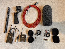 Pro ENG Sound Kit - Sennheiser ME66, Sanken COS-11, Tram TR50, Sony wireless