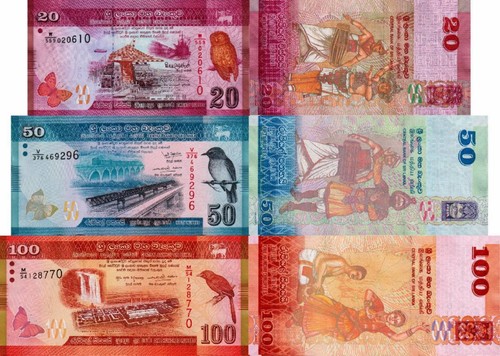 Sri lanka lotto - sri, banconote