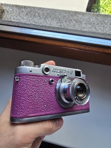 Rara fotocamera fed rosa - rara,