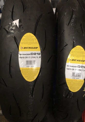 Gomme dunlop d212 racer - gp,