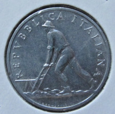 Italia 2 lire 1949 aratore