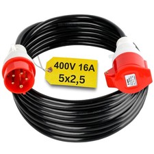Prolunga CEE 400V 16A IP44