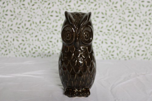 Statuina gufo ceramica - gufo,