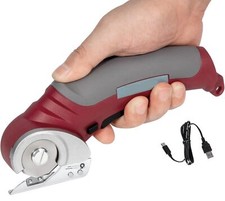 Taglierino Elettrico Cordless Pannolenci Giardinaggio Stoffa Tessuti a batteria