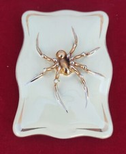 Cofanetto Portagioie In Ceramica S.C.A.R  Sesto Fiorentino anni 50 Ragno Vintage