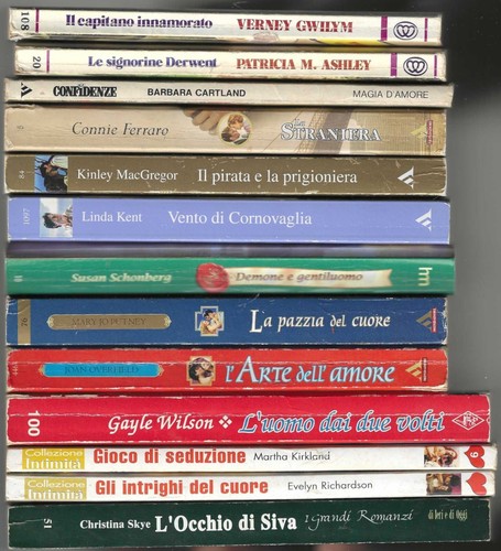 Lotto romanzi storici - lotto, di