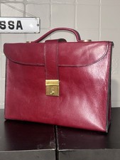 Borsa da Medico Dottore  Creazioni Lorena in vera pelle Anni 70 Vintage 