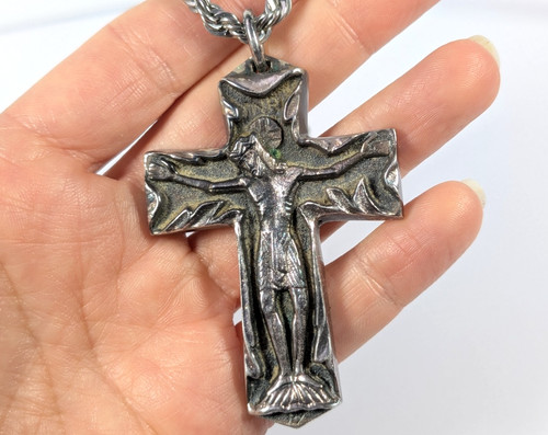 Collana vintage santa croce - collana,