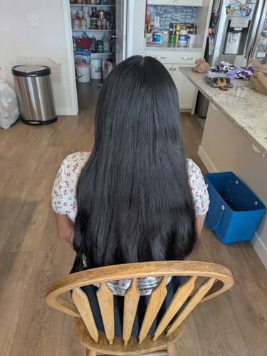 Capelli lunghi lisci - , donna