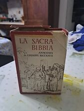 La Sacra Bibbia con custodia Giuseppe Ricciotti Salani Editore T