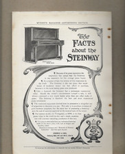 Pubblicità steinway sons - steinway, &