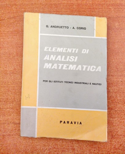 Elementi analisi matematica - analisi,