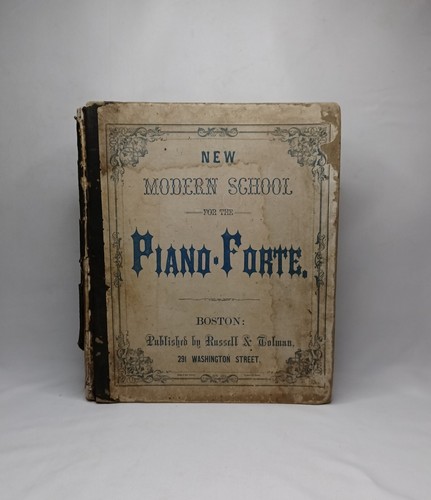 Antique 1860 new modern school - antique,