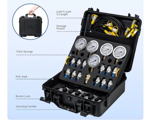 Kit prova manometro pompa
