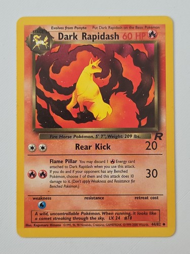 Dark rapidash team - rapidash,