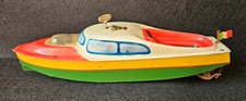 Ventura Tin Wood Toy Speedboat